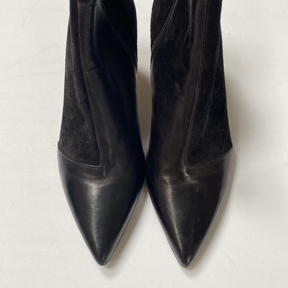 Rag & Bone Beha Pointy Toe Mix Leather and Suede Bootie - Picture 5 of 12